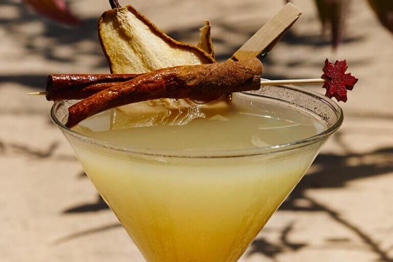 Seasonal Fresh Pear Martini